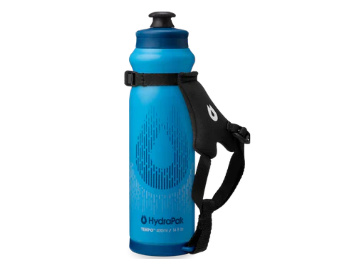 Hydrapak Tempo Pro Running Water Bottle-Blue (400ml)