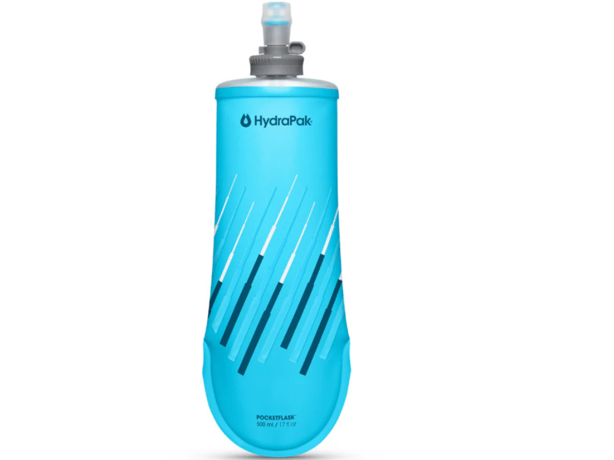 Hydrapak Pocket Flask Bottle-Blue (500ml)