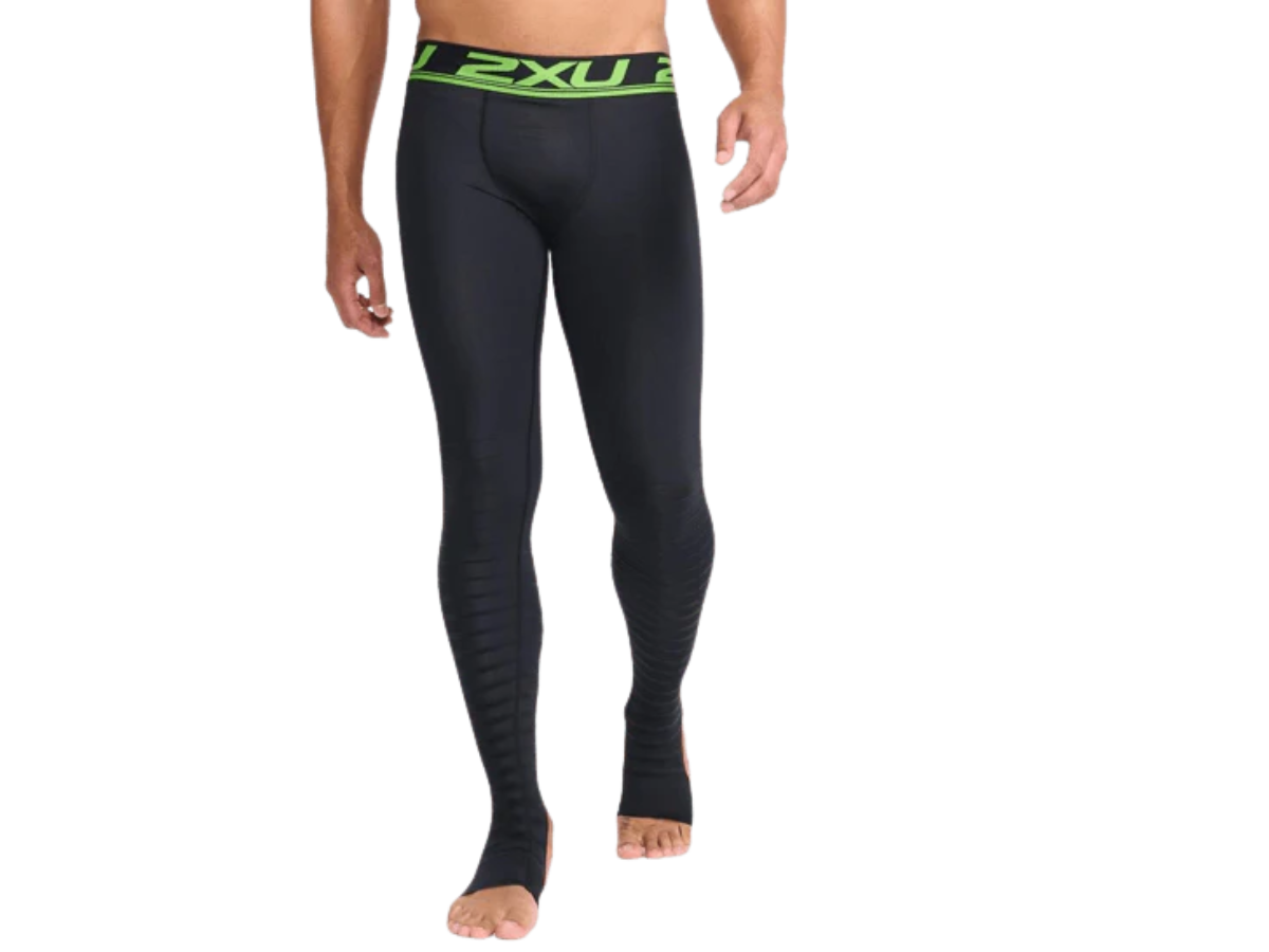 MA4417b Power Recovery Comp Tights BLK/NRO L