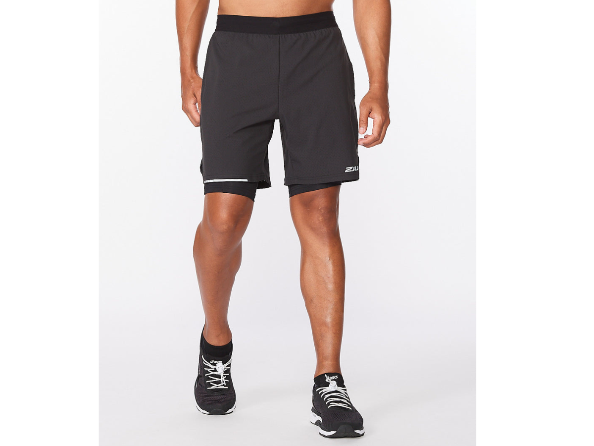 MR6536B Aero 2-in-1 7Inch Shorts BLK/SIL REF. S
