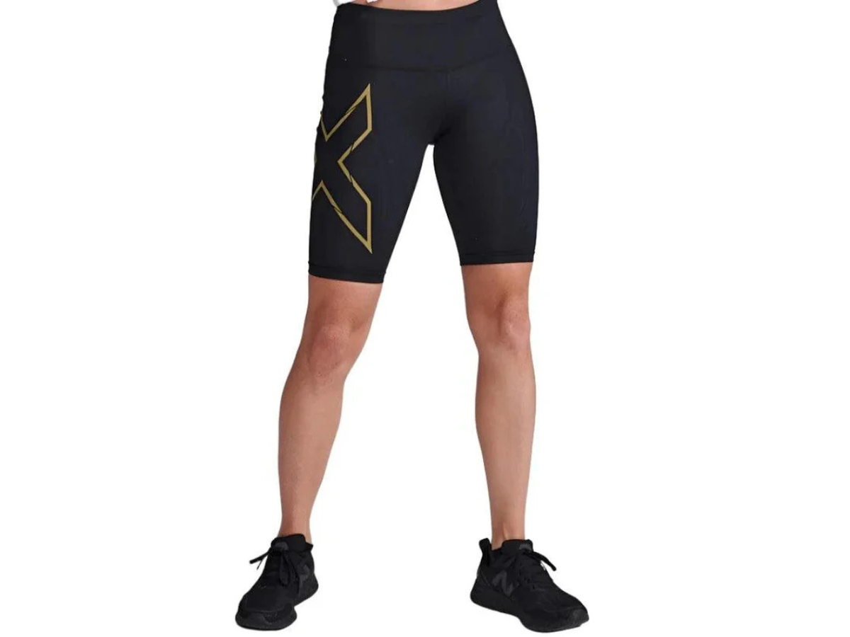 WA6593b Light Speed Mid-Rise CompShort BLK/GRF M