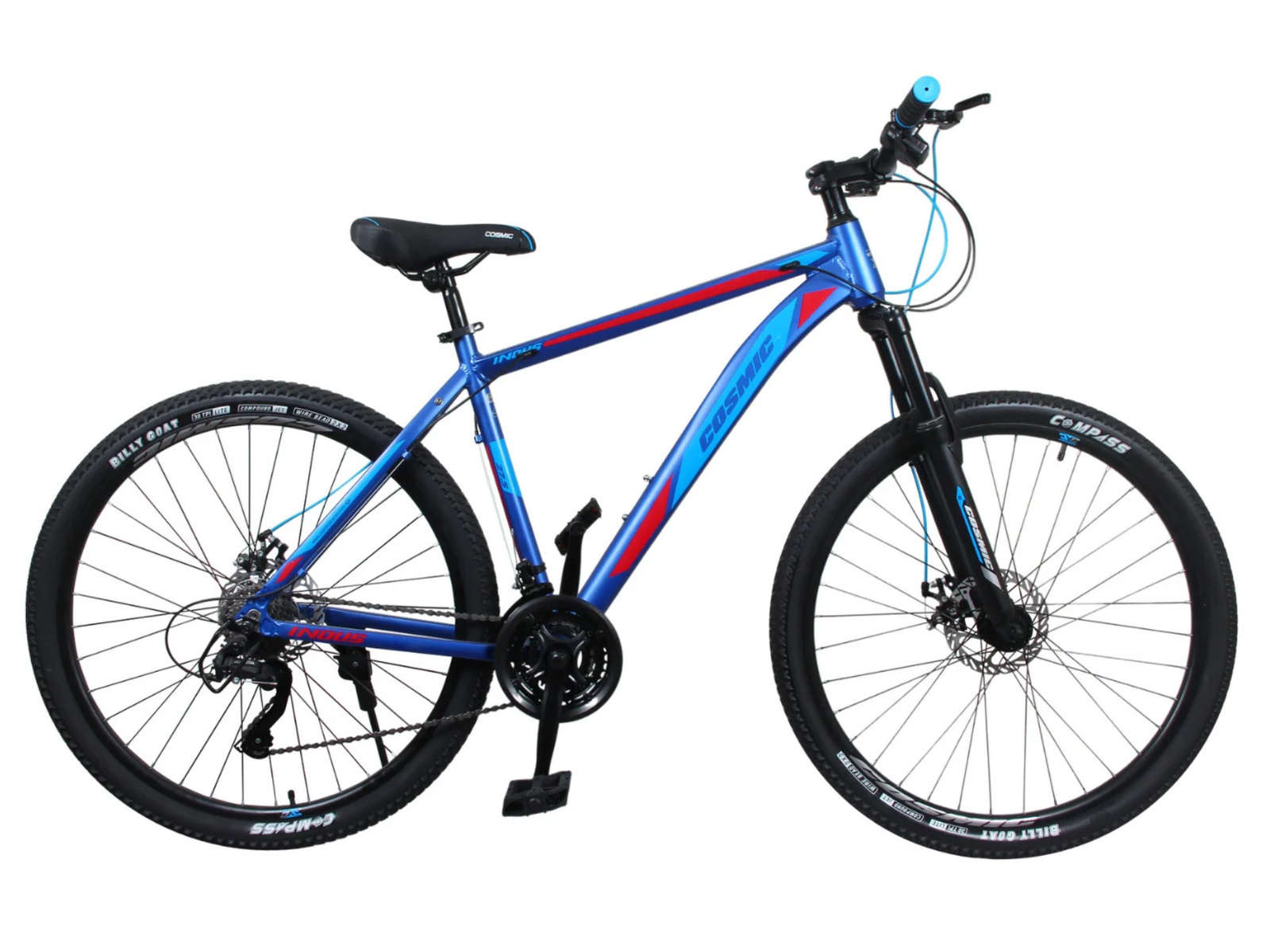 Cosmic 27.5 Indus 24-Speed D/Disc Bicycle