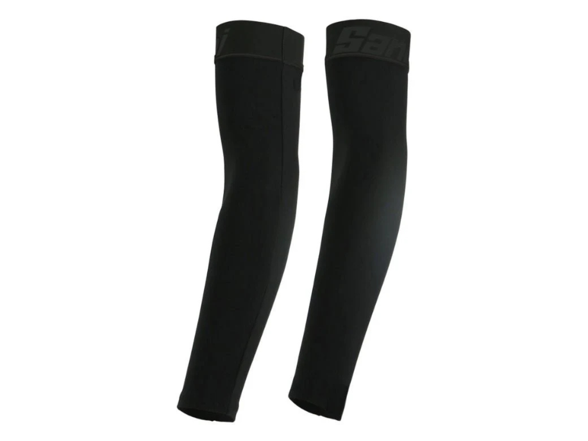 Santini Nuhot Arm Warmers-Black Size-Ml