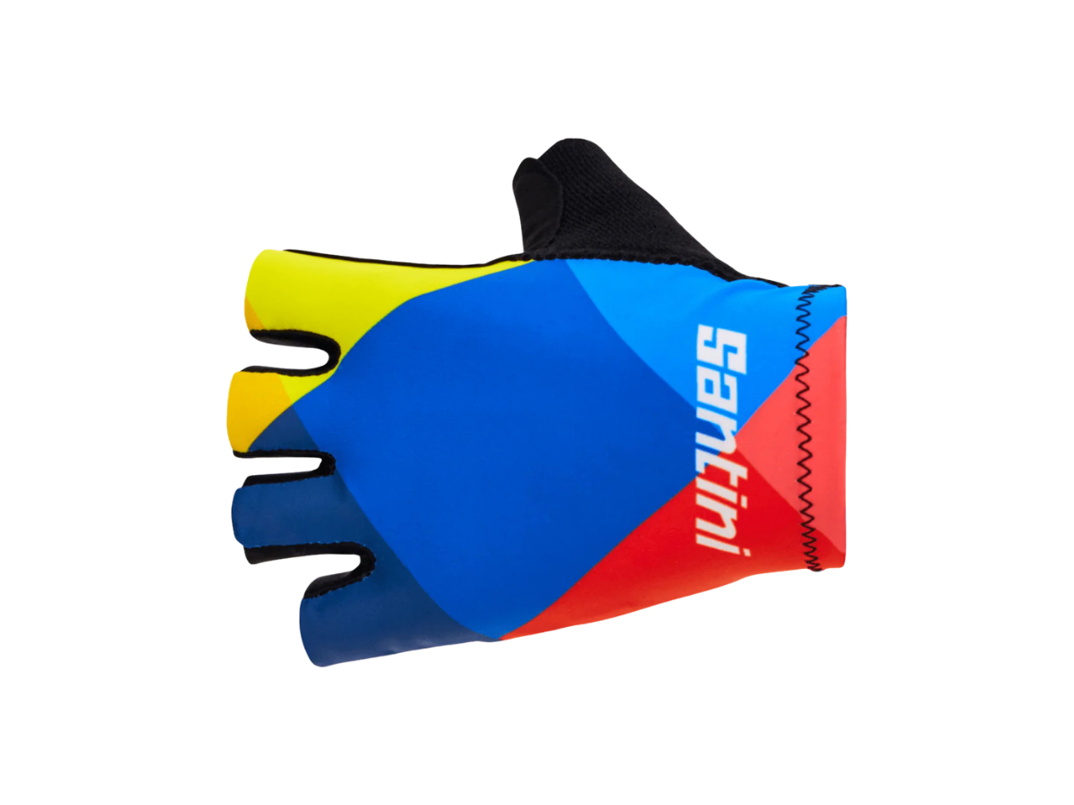 Santini Lidl-Trek Fanline Gloves-Print Sz-L