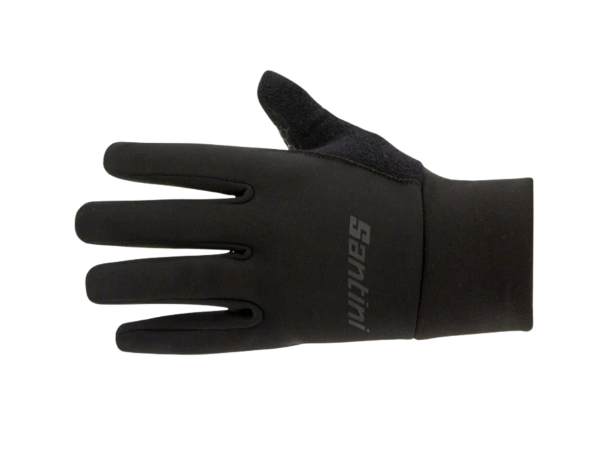 Santini Colore Full Gloves-Black Size-XlxxlSANTINI COLORE FULL GLOVES-BLACK SIZE-XLXXL