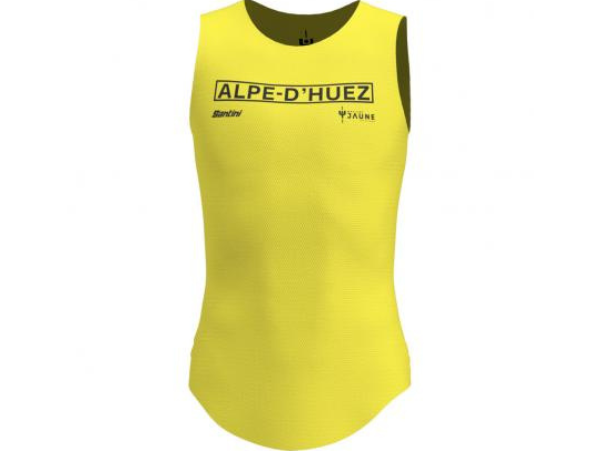 Santini Tour De France Alpe D'Huez Baselayer-Print
