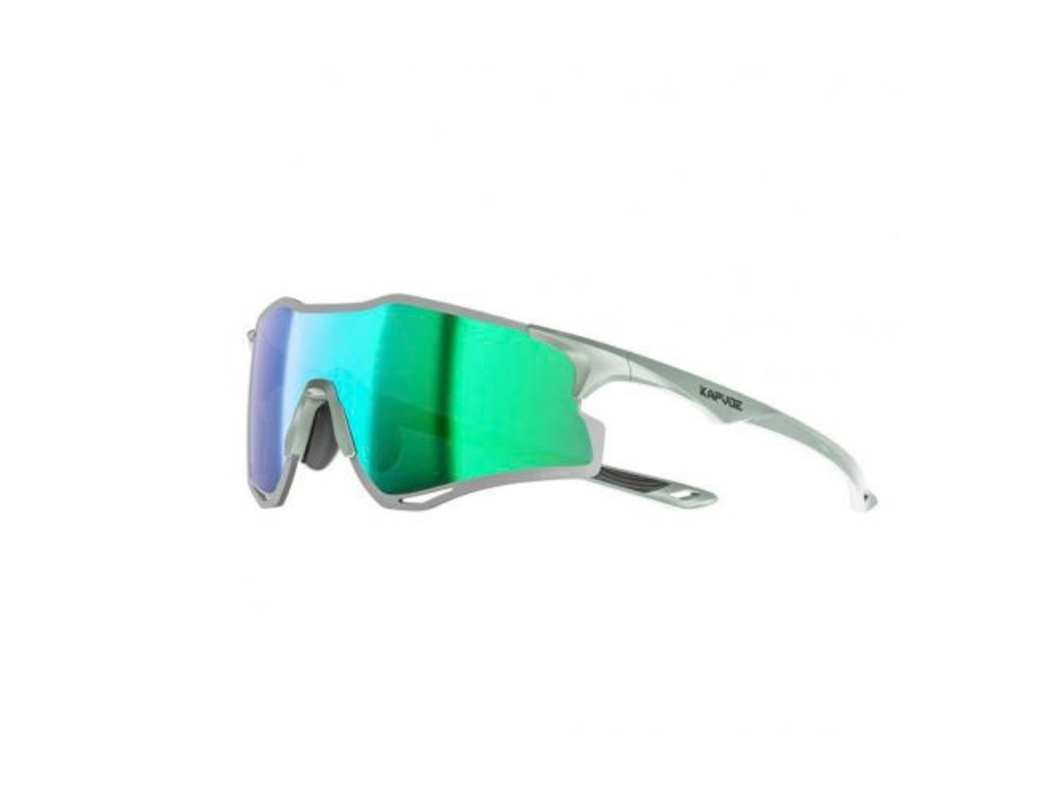 Kapvoe Cheetah Sports Sunglasses Green
