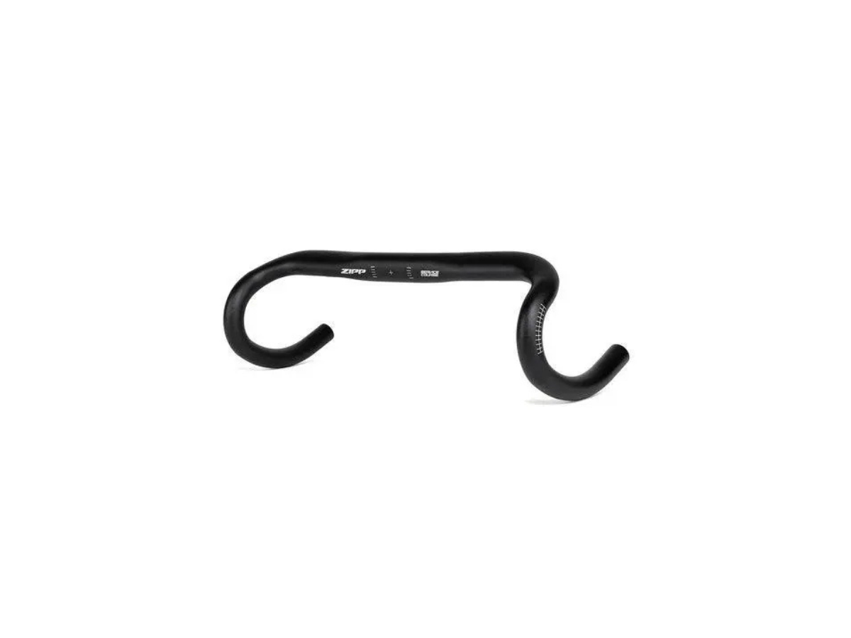 ZIPP HANDLE BAR ROAD ALLOY SERVICE COURSE 80 ERGO 44-C BLACK