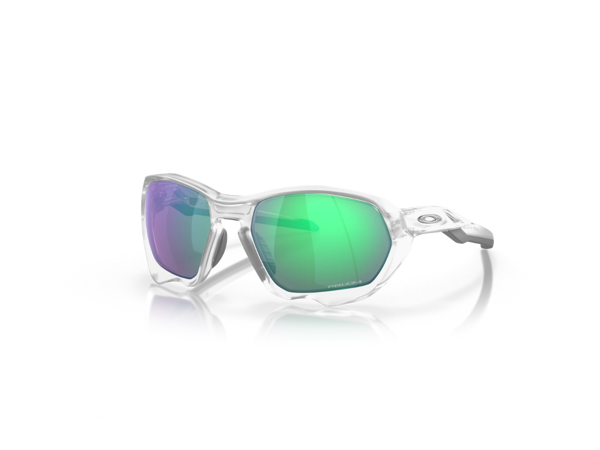 Oakley Plazma  Matte Clear / Prizm Road Jade