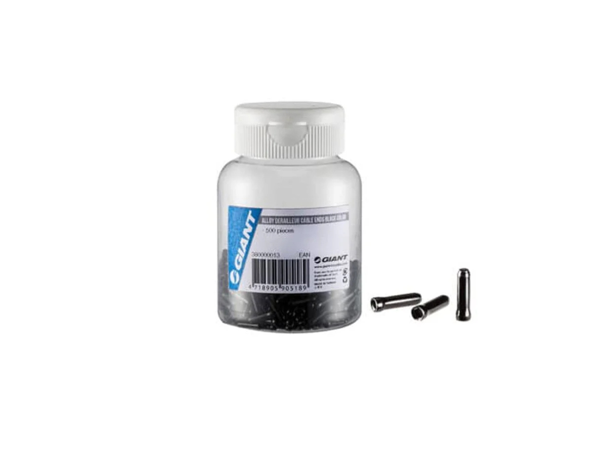 Giant Alloy Brake Cable Ends Black C