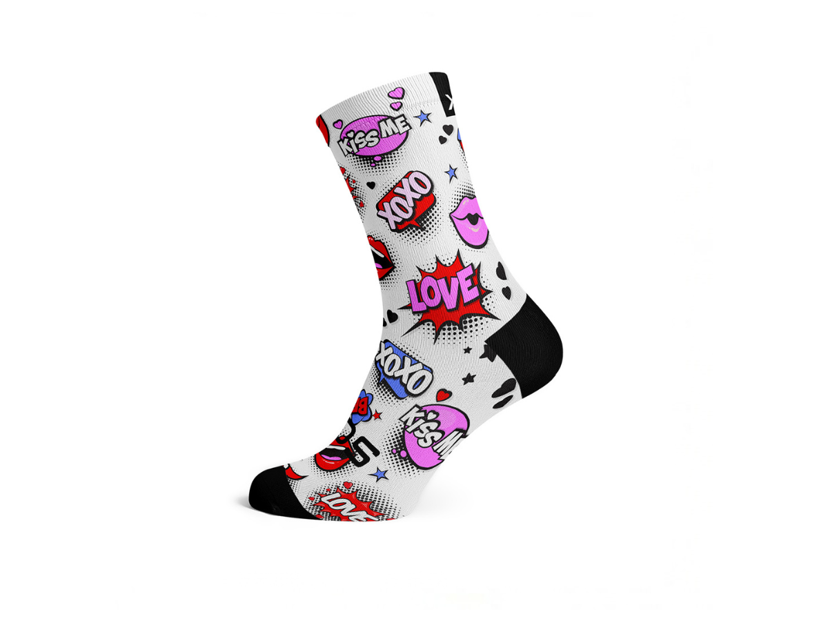 Sox Love Struck Casual Crew Socks