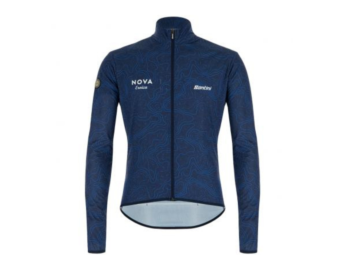 Santini Arte Wind Jacket-Blue