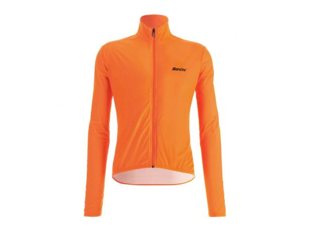 Santini Nebula Wind Jacket-Flashy Orange