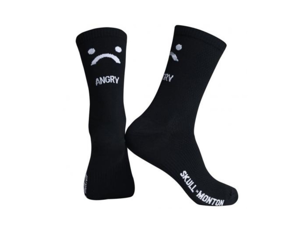 Skull Monton Angry Socks
