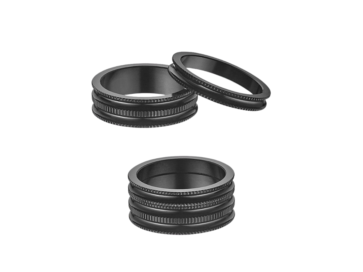 Token Mtx Spacers Alloy 10Mmx10Pcs Black Chsa2-Bktk