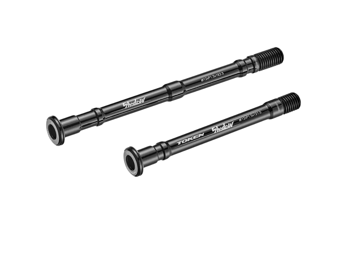 Token Super Light Shadow Thru Axle Spacing Front 121.5 Mm / Rear 163.5Mm Bqr12Sl2-S-Bktk