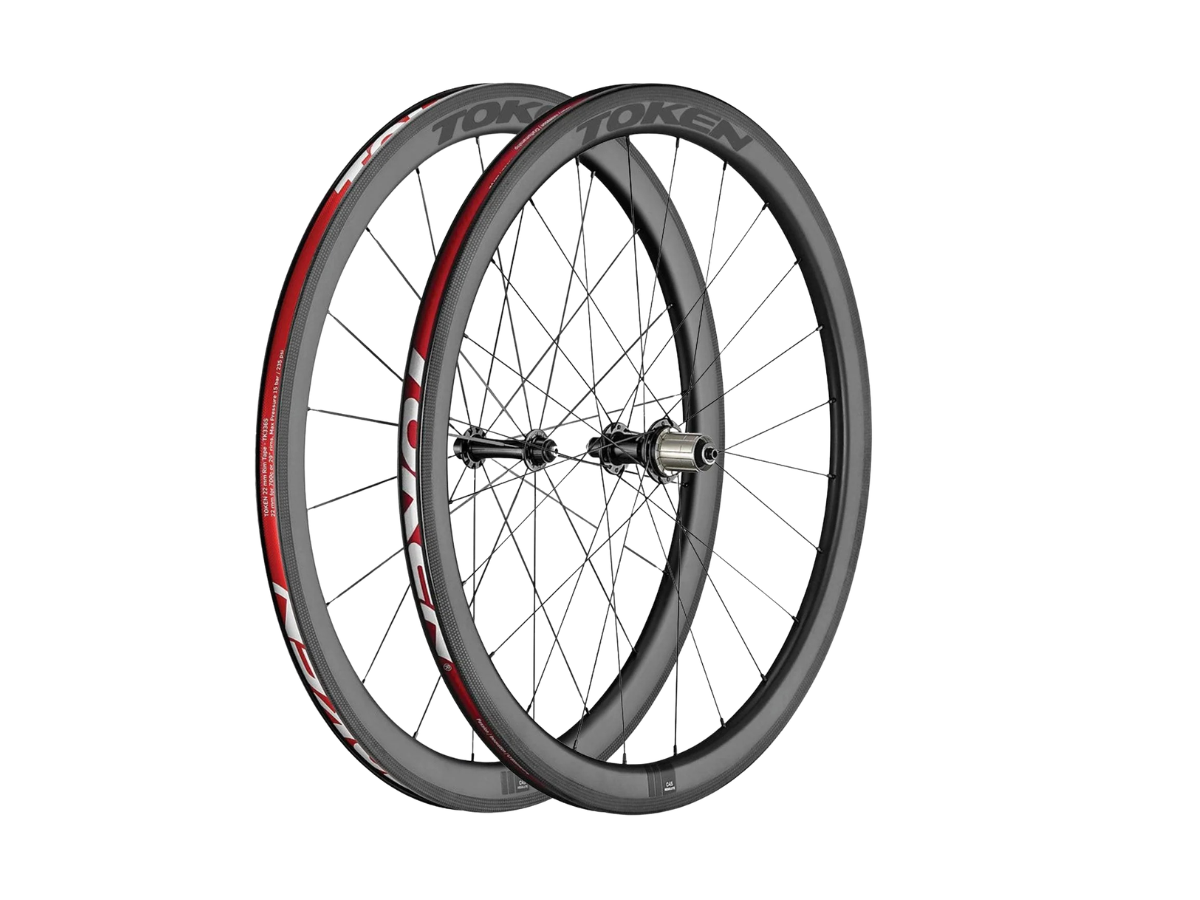 Token Wheel Resolute C45R Full Carbon Clincher Rim Brake 11 Speedd Sram/Shimano