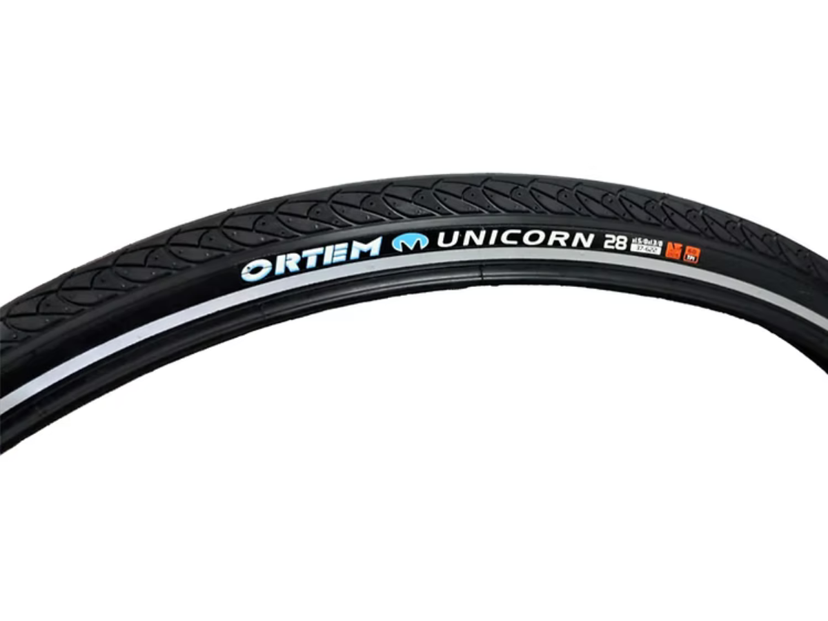 Ortem Unicorn Tyre With Reflective (35-622)5Mm Pp, 60Tpi