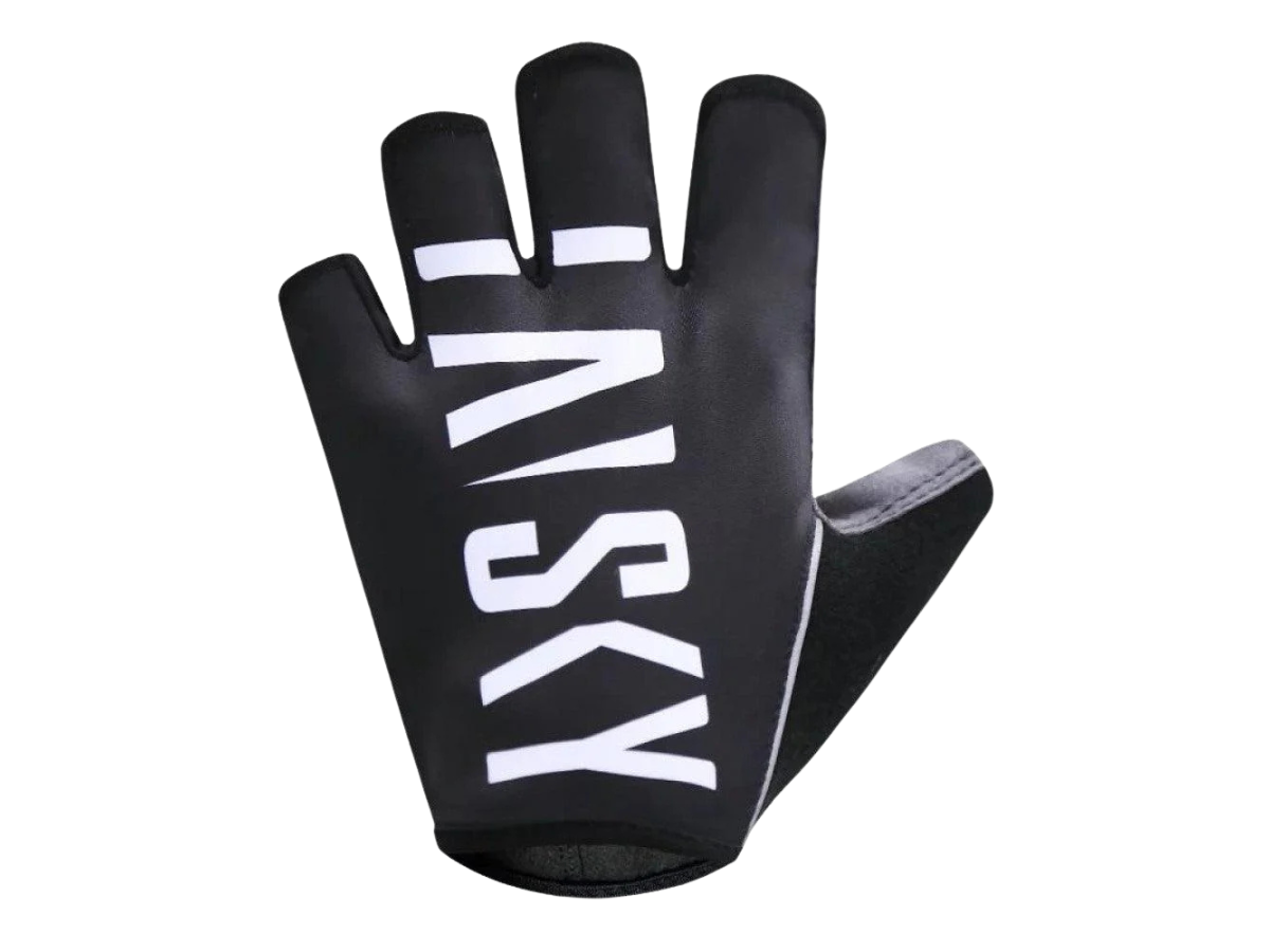 Baisky Half-Finger Gloves Happy Black