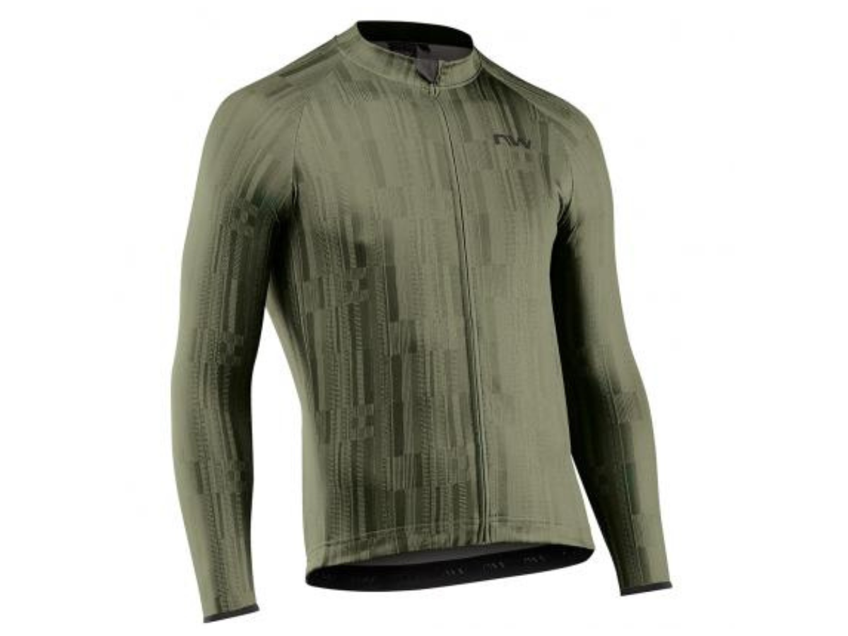 Northwave Blade 4 Long Sleeve Jersey-Forest Green