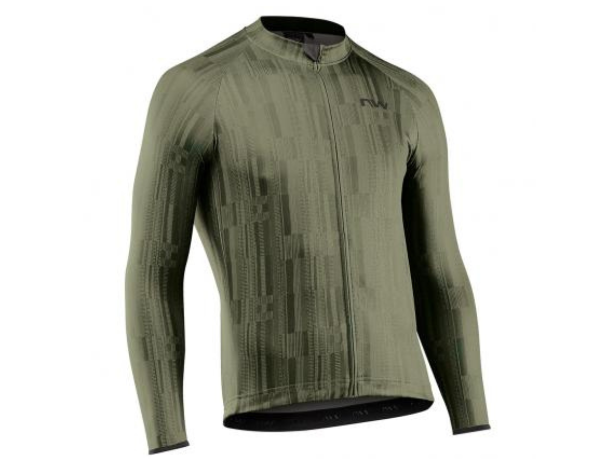 Northwave Blade 4 Long Sleeve Jersey-Forest Green