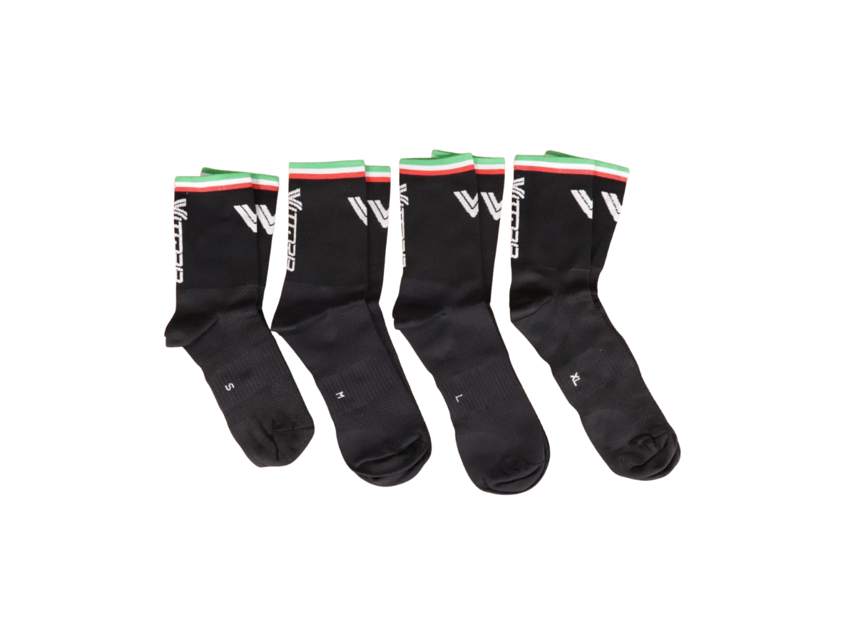 VITTORIA CYCLING SOCKS BLACK LARGE