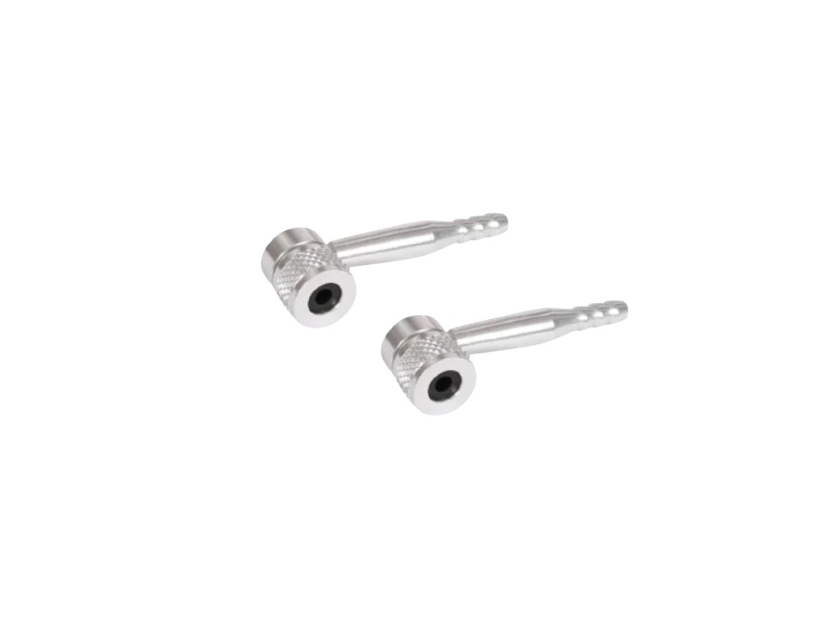 Valve Adapter 90° For Disc Wheels | Sclaverand Valve | Alloy | Set Of 2 Pieces
