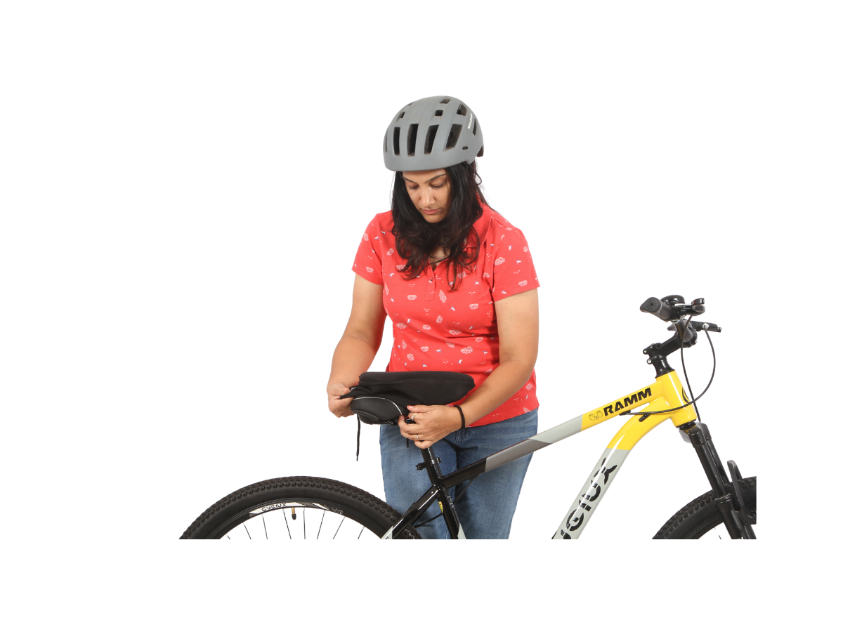 WaltX Bicycle foam seat cover black