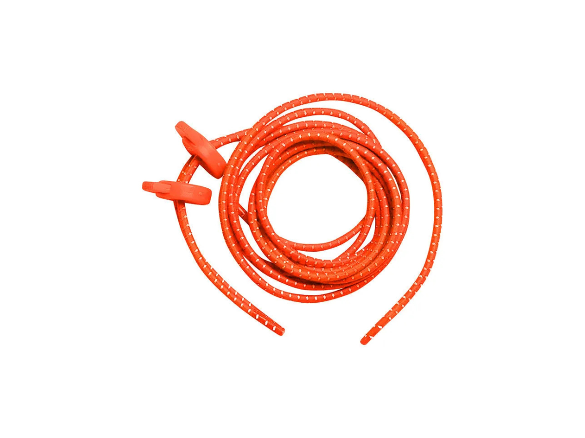 Zone 3 Elastic Laces - Neon Orange