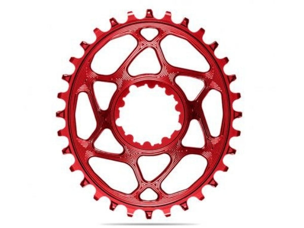 Absolute Black Oval MTB CR 1X  SRAM DM Boost148-30T - Red