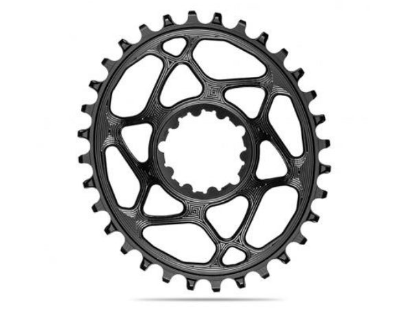 Absolute Black Oval MTB CR 1X  SRAM DM GXP-30T - Black