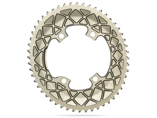 Absolute Black Oval Road CR 2X 110/4 Shimano 9100-52T - CPG