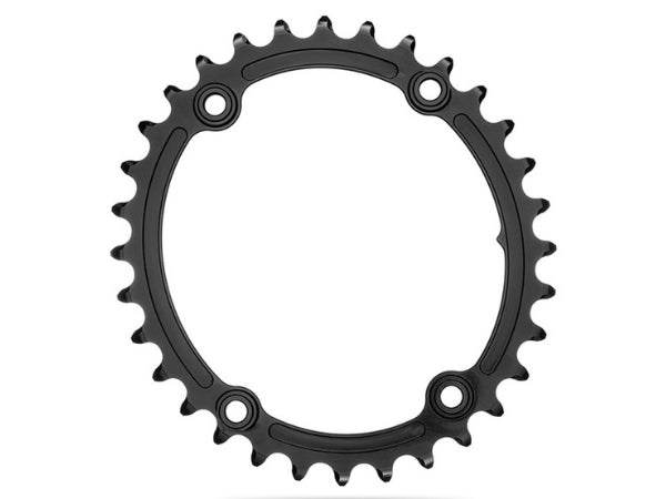 Absolute Black Oval Road/Gravel CR 2X 110/4 BCD-30T Black