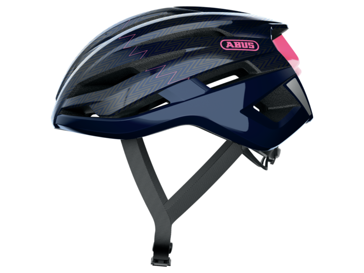 Abus Stormchaser Helmet - Zigzag Blue