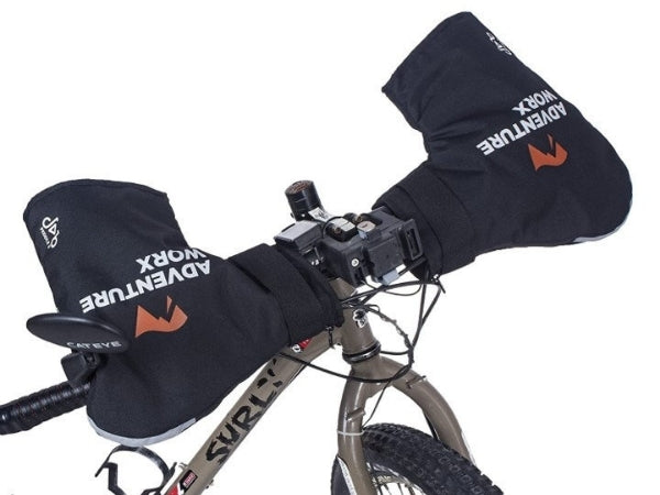 Adventure Worx  Adventure Worx Cycle Handlebar Gloves - Black   ChooseMyBicycle