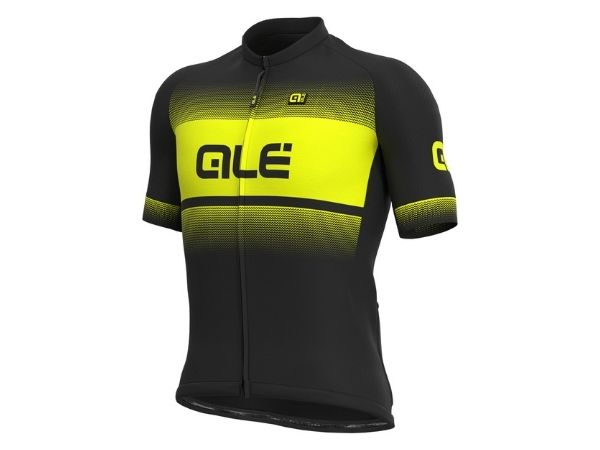 Ale Blend Jersey - Black-Fluo Yellow