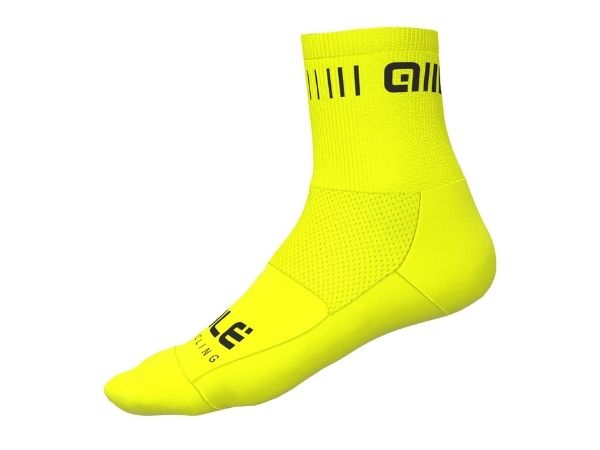 Ale Strada Q Skin Socks - Fluo Yellow