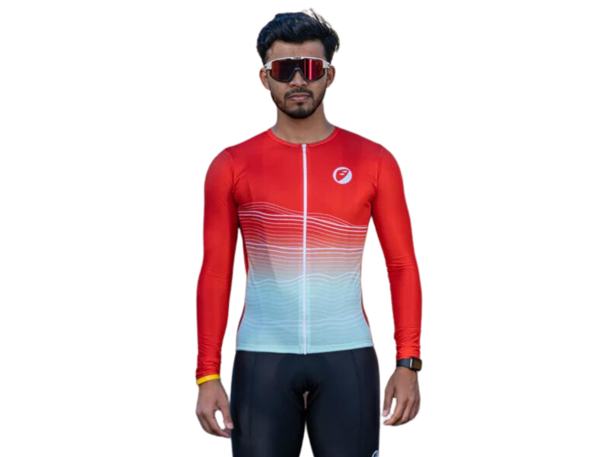 Apace Mens Cycling Snug Fit Jersey - Jorhat