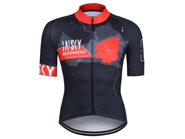 Baisky Bicycle Men Jersey - Map