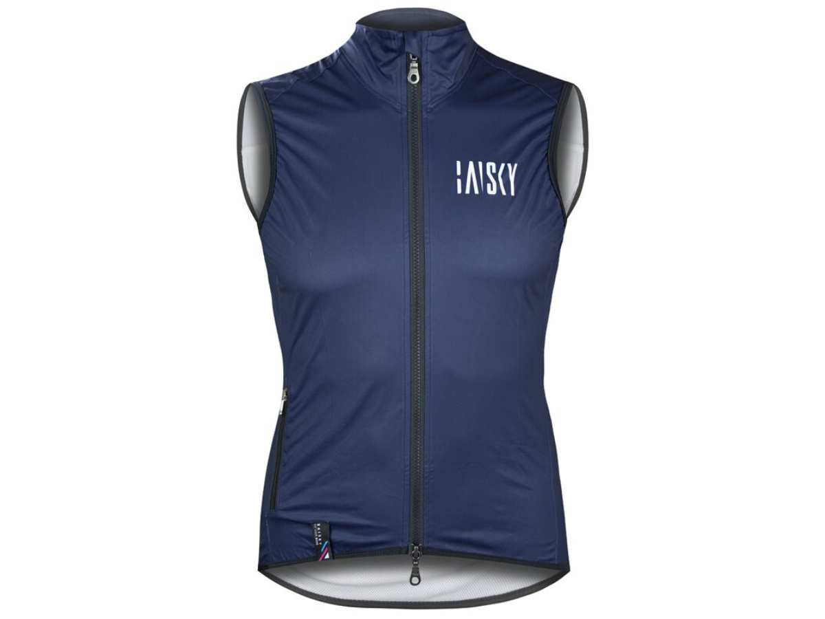 Baisky Double Zipper Wind Vest - BK Blue