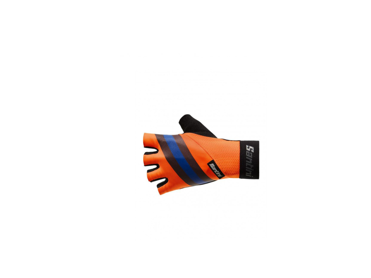 Santini Bengal Gel Gloves-Flashy Orange