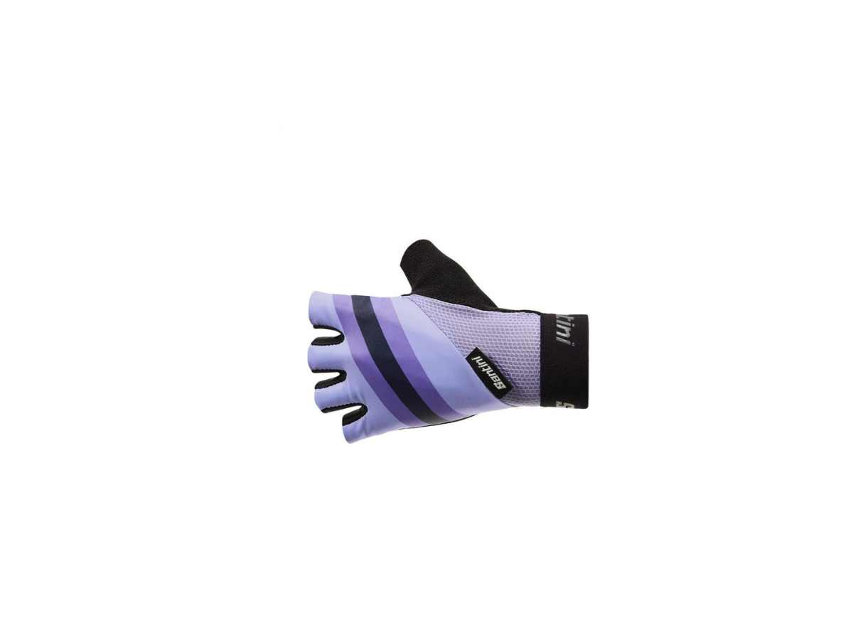 Santini Bengal Gel Gloves-Lilac