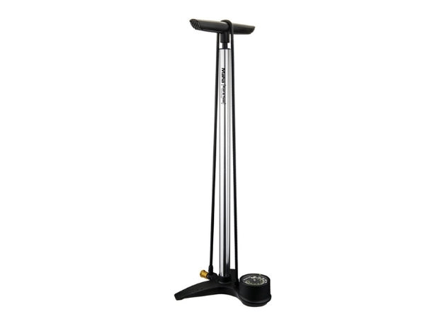Birzman Floor Pump Maha Push and Twist Grand V - Silver