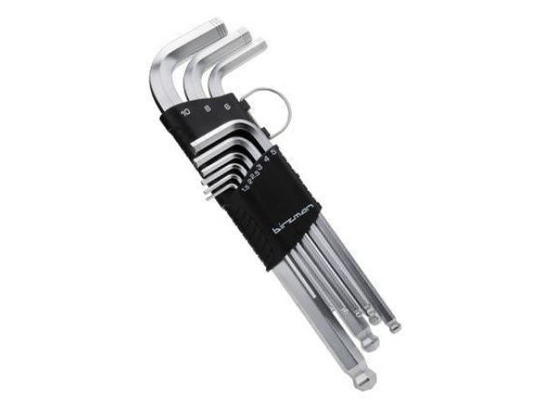 Birzman Long Arm Ball Point Hex Key Set - 9 Pieces