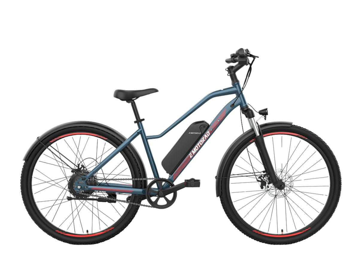EMotorad 27.5 X2 E-Bicycle With Front Light And Mudguard