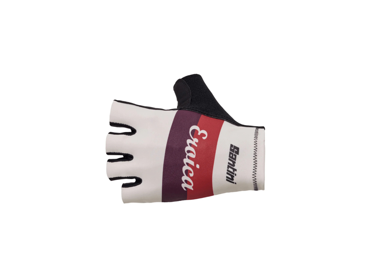 Santini Eroica Quiete Gloves-Bordeaux