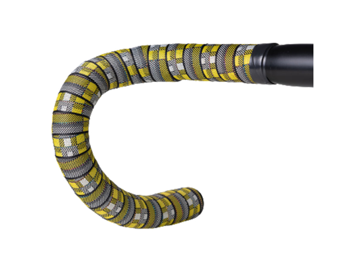 BTP Woven Bartape - Tartan Yellow