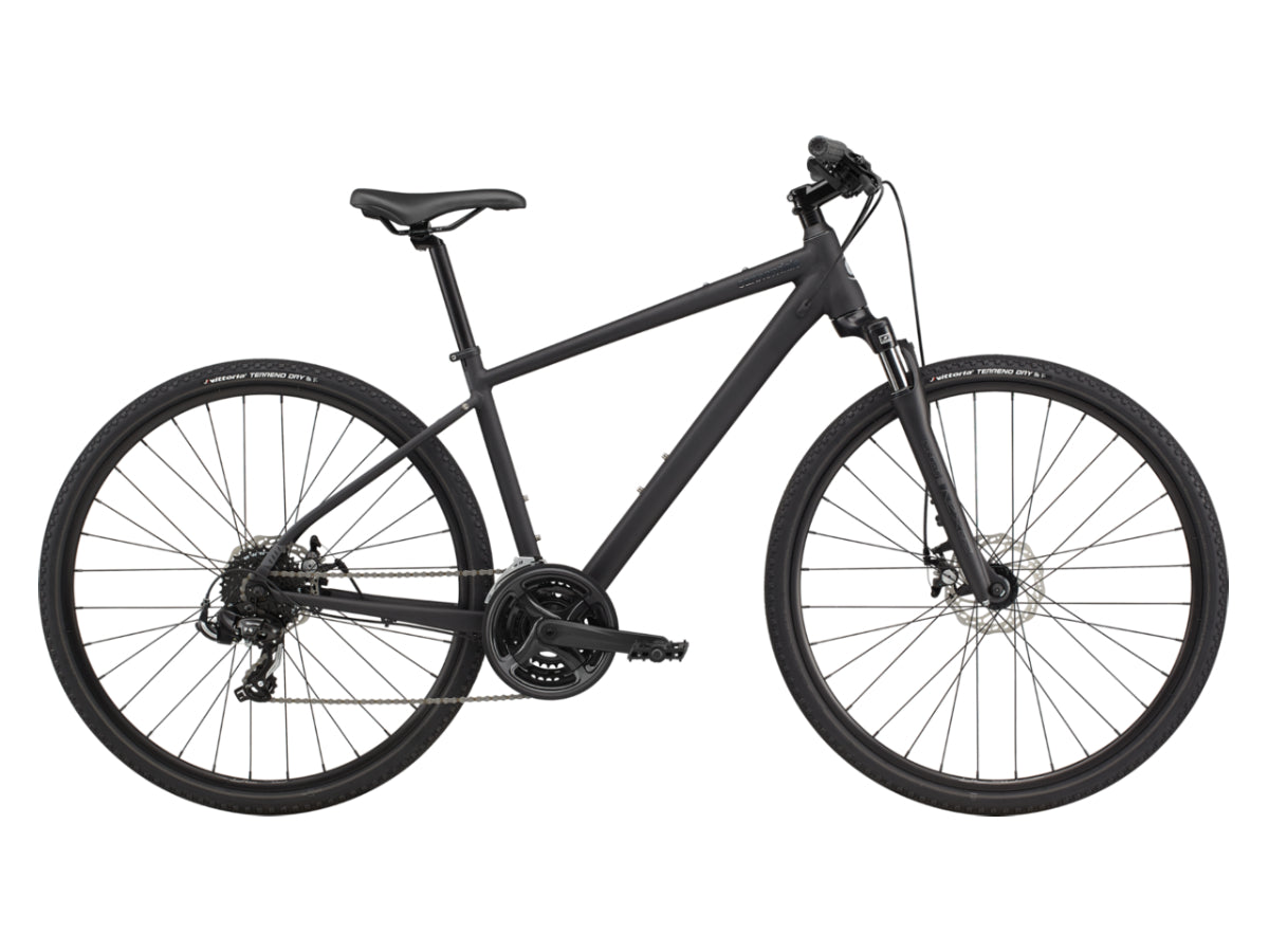 Cannondale Bicycle 700C (Cannondale Quick CX 4 D, 21S), Blk/Blk, LG