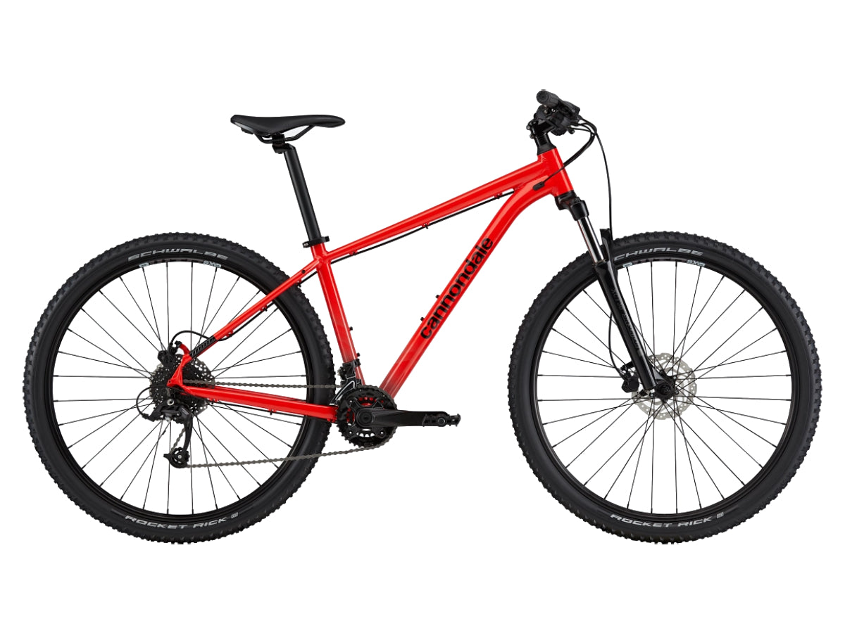 Cannondale Bicycle 29 (Cannondale Trail 7 D, 16S), Red/Blk, MD