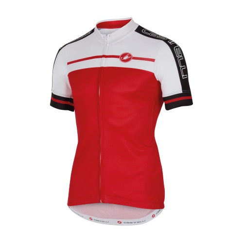 Castelli Velocissimo Jersey Red